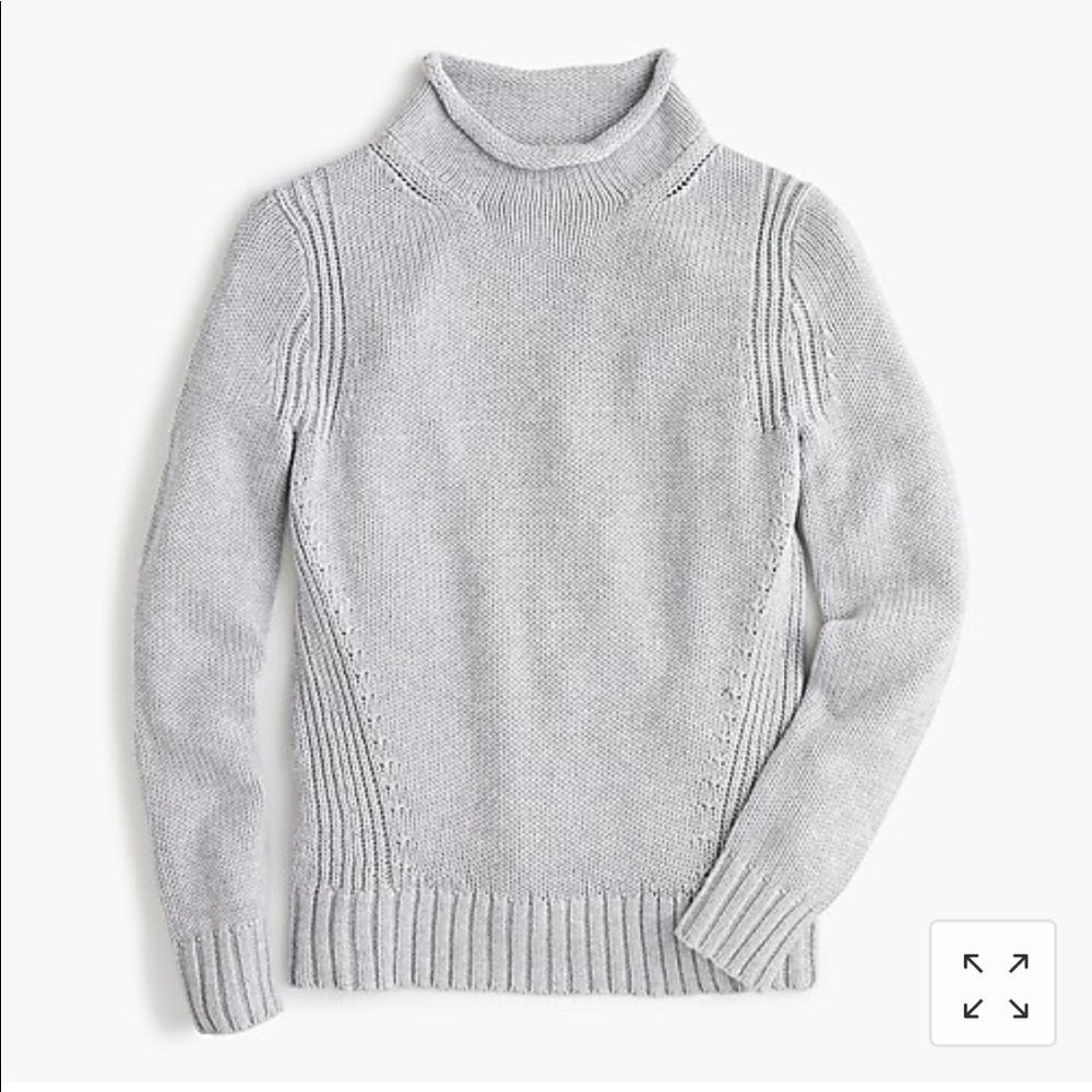 JCrew rollneck sweater in large